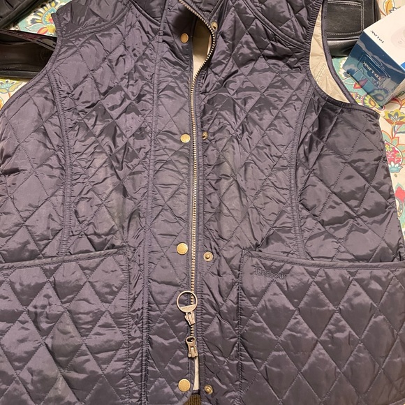 Barbour Jackets & Blazers - Barbour summer liddesdale gilet  Navy Vest sz 14